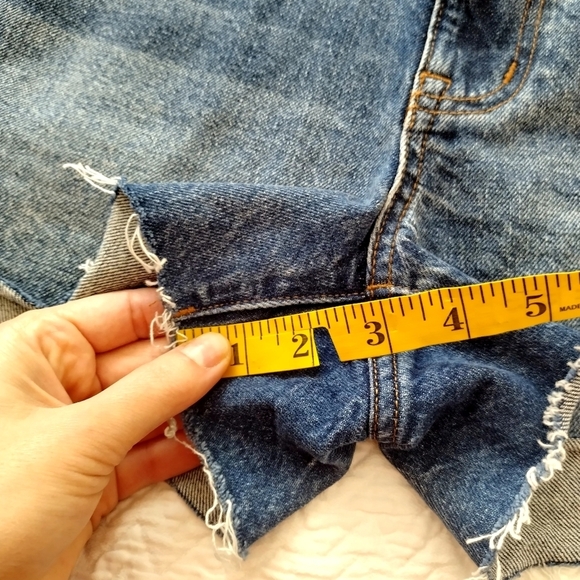Madewell Relaxed Denim Shorts Sz 28 - Picture 10 of 10